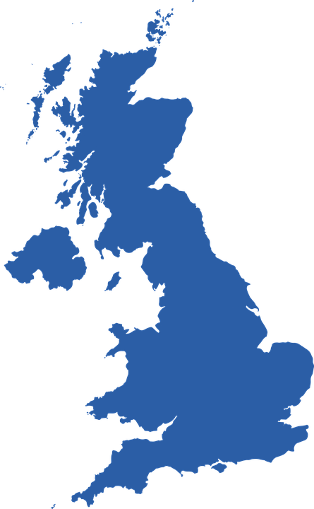 UK map venue