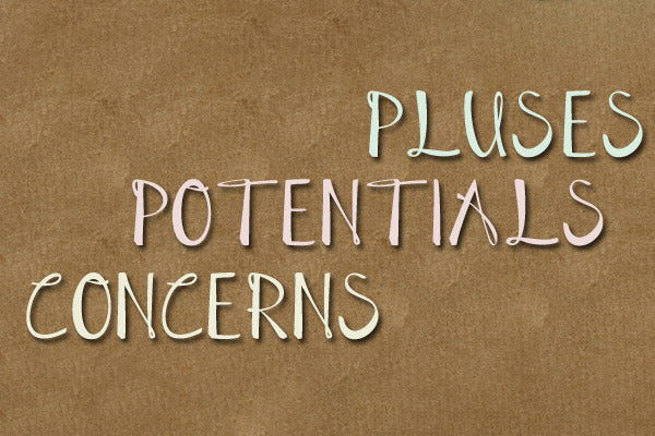 Pluses, Potentials and Concerns