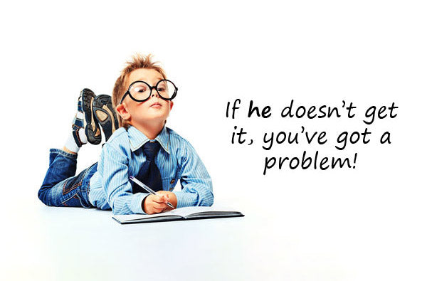Problem Solving Exercise: Look at the Problem from a Kid’s Point of View