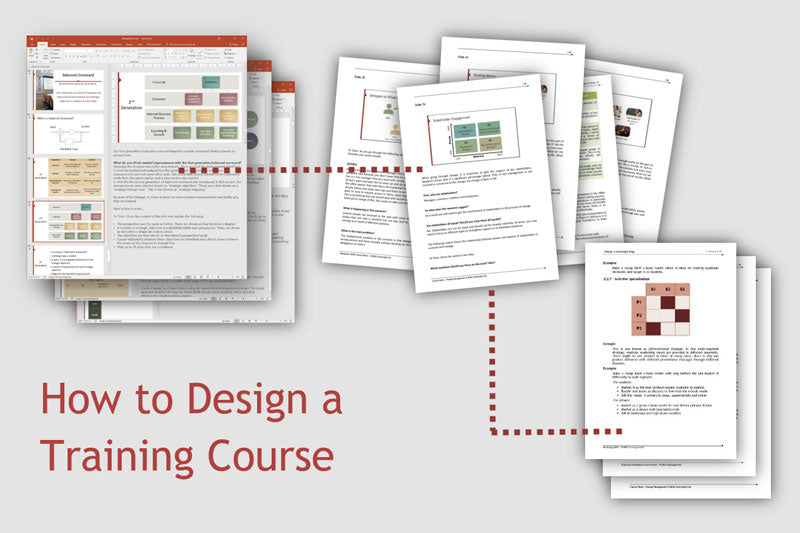 How to Design a Training Course