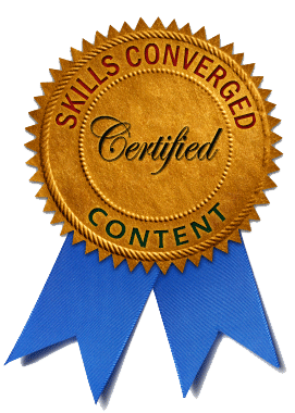 Skills Converged certified content