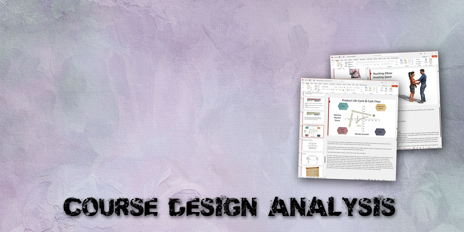 Course design analysis
