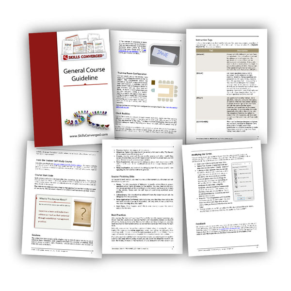What Is Included in the Training Materials | Skills Converged