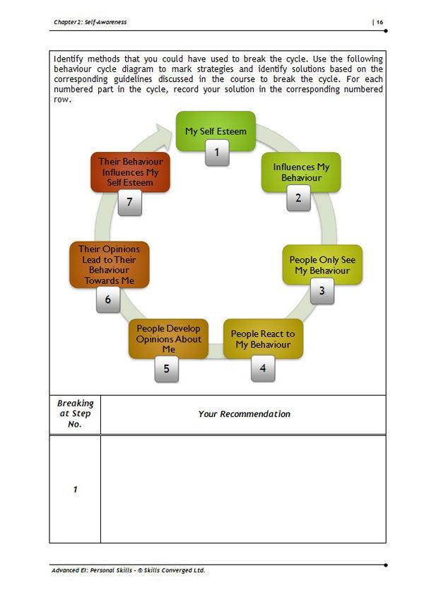 Advanced Emotional Intelligence: Personal Skills