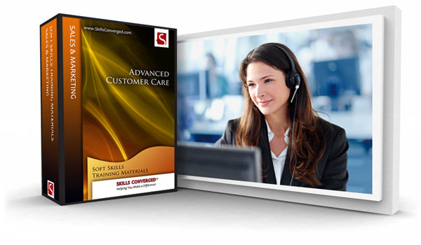 Advanced Customer Care Training Course Materials Skills Converged Advanced customer care training course materials skills converged
