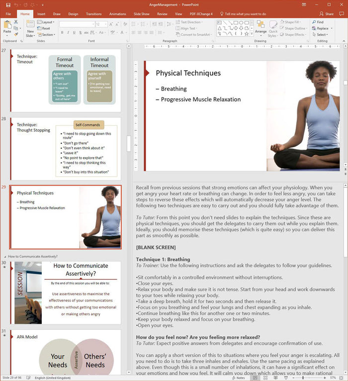 Anger Management Training Course Materials | Skills Converged