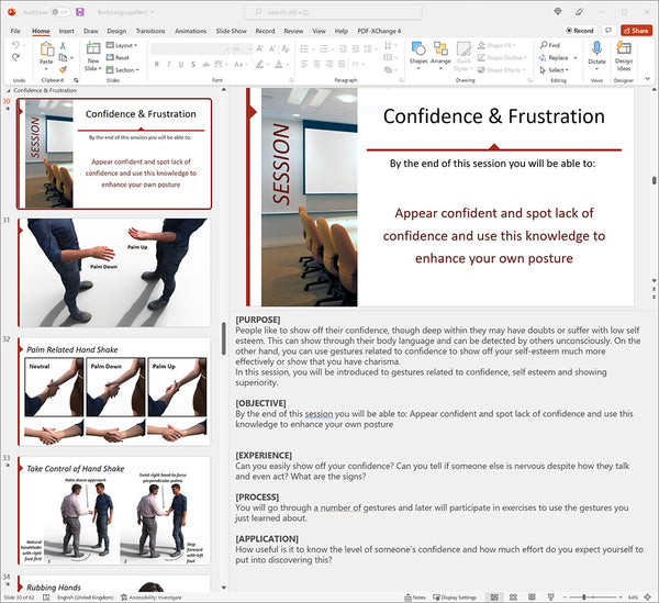 Body Language Part 1 Training Course Materials | Skills Converged