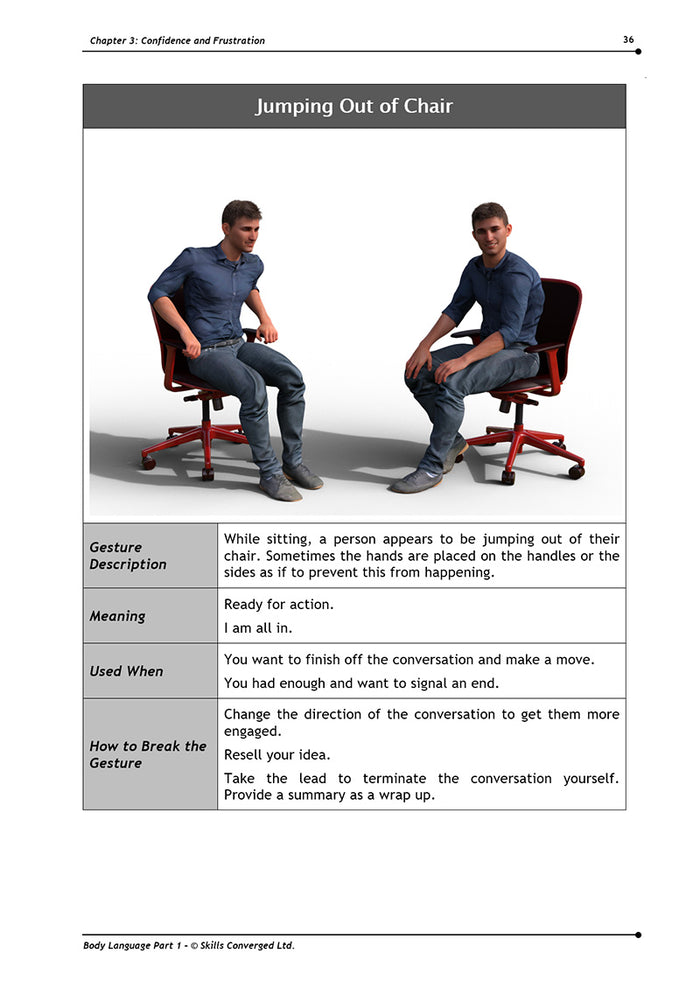 Body Language Part 1 Training Course Materials | Skills Converged
