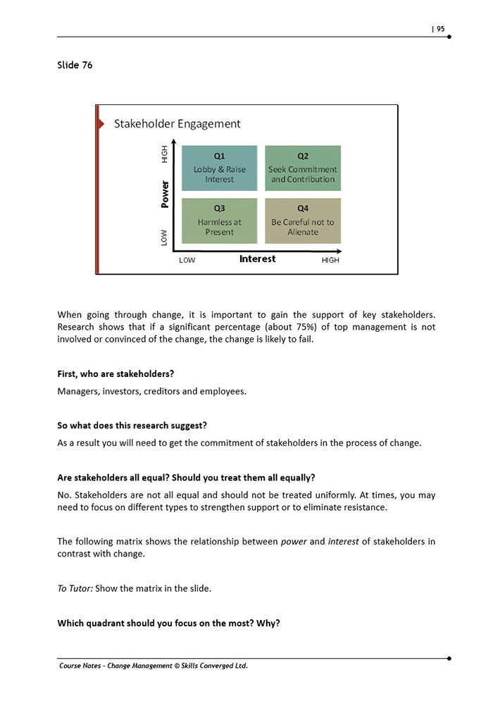 Change Management