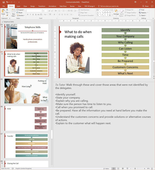 Communication Skills Training Course Materials | Skills Converged