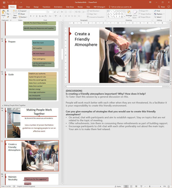 Facilitation Skills Training Course Materials | Skills Converged