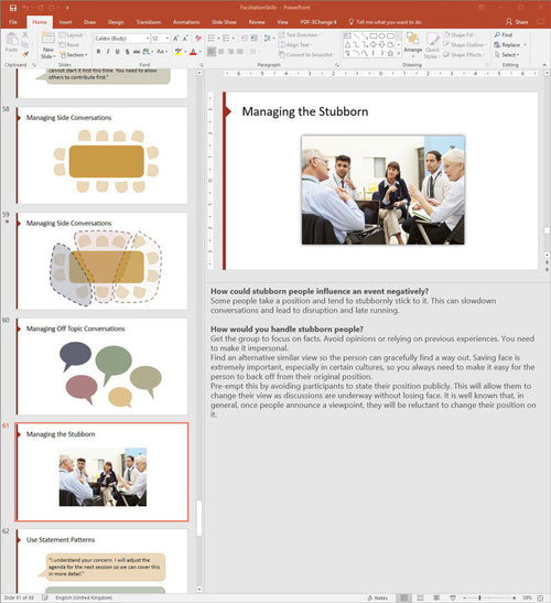 Facilitation Skills Training Course Materials | Skills Converged
