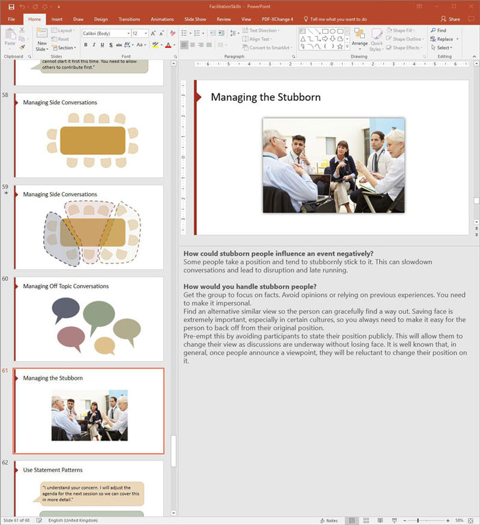 Facilitation Skills Training Course Materials | Skills Converged