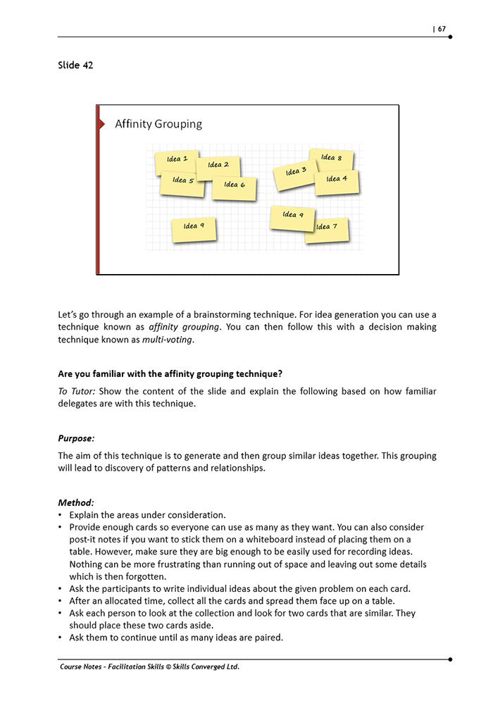 Facilitation Skills