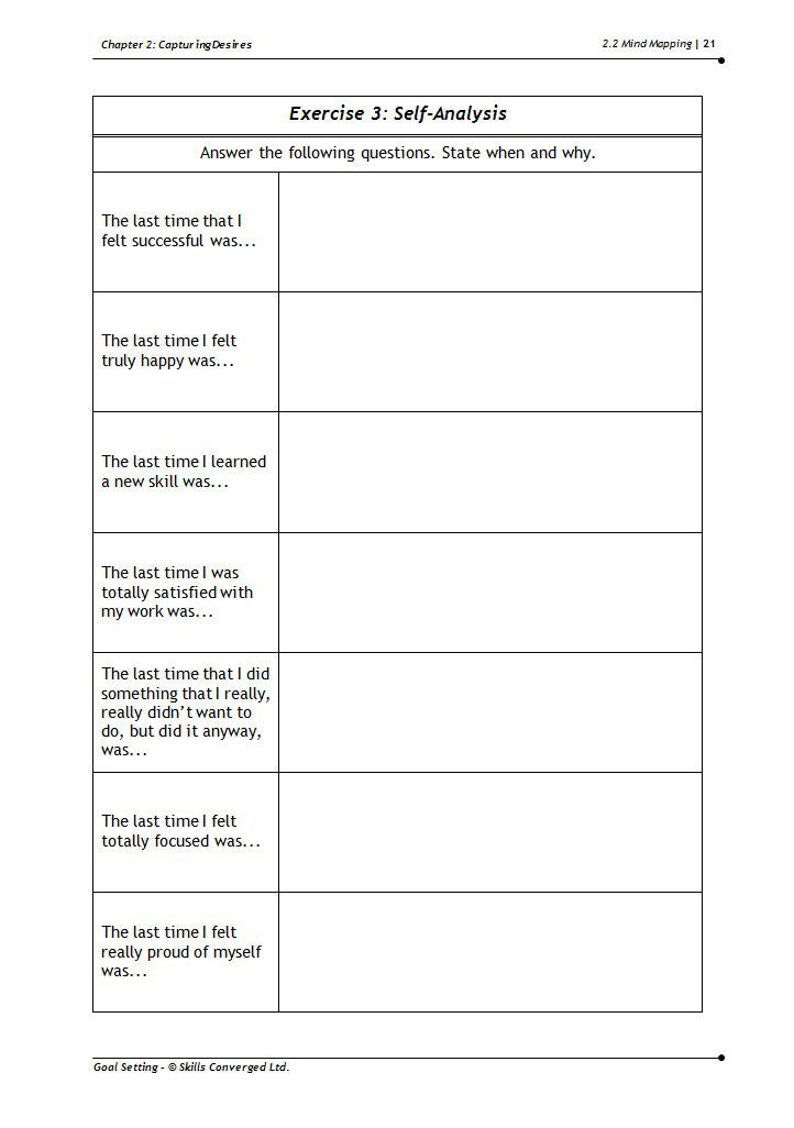 Goal Setting