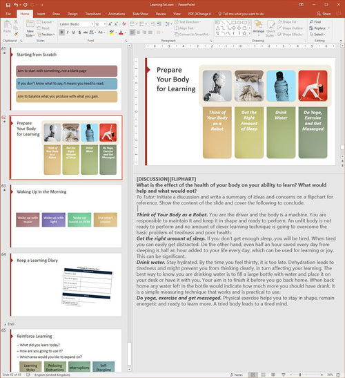 Learning to Learn Training Course Materials | Skills Converged
