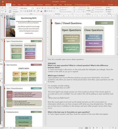 Listening Skills Training Course Materials | Skills Converged