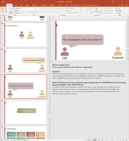 Listening Skills Training Course Materials | Skills Converged