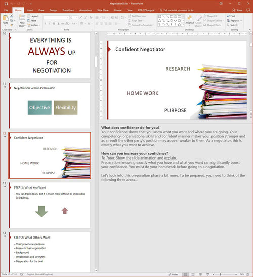 Negotiation Skills Training Course Materials | Skills Converged