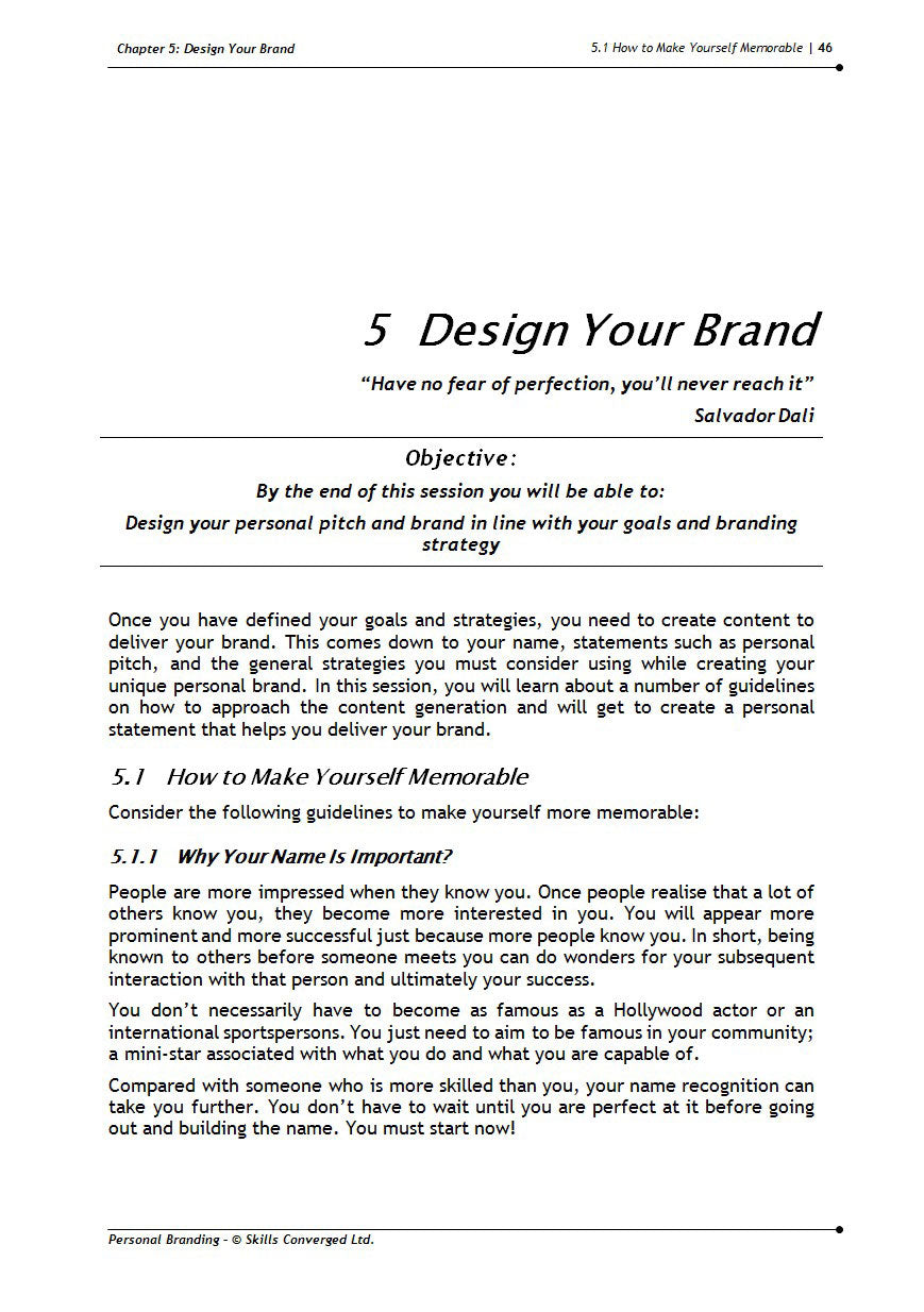 Personal Branding