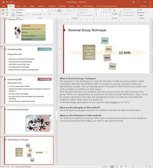 Problem Solving Training Course Materials | Skills Converged