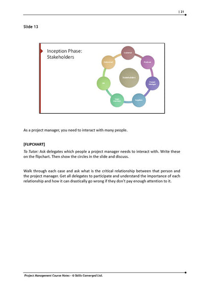 Project Management Training Course Materials | Skills Converged