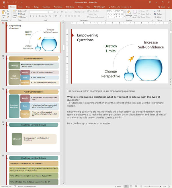 Questioning Skills Training Course Materials | Skills Converged
