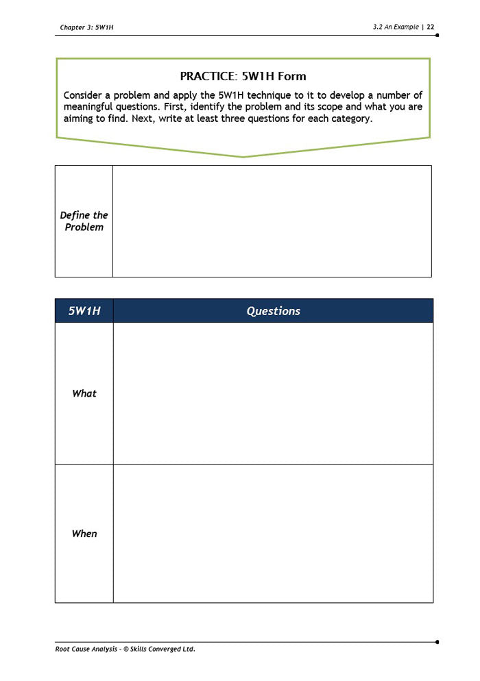 Root Cause Analysis