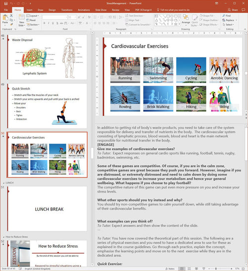 Stress Management Training Course Materials | Skills Converged